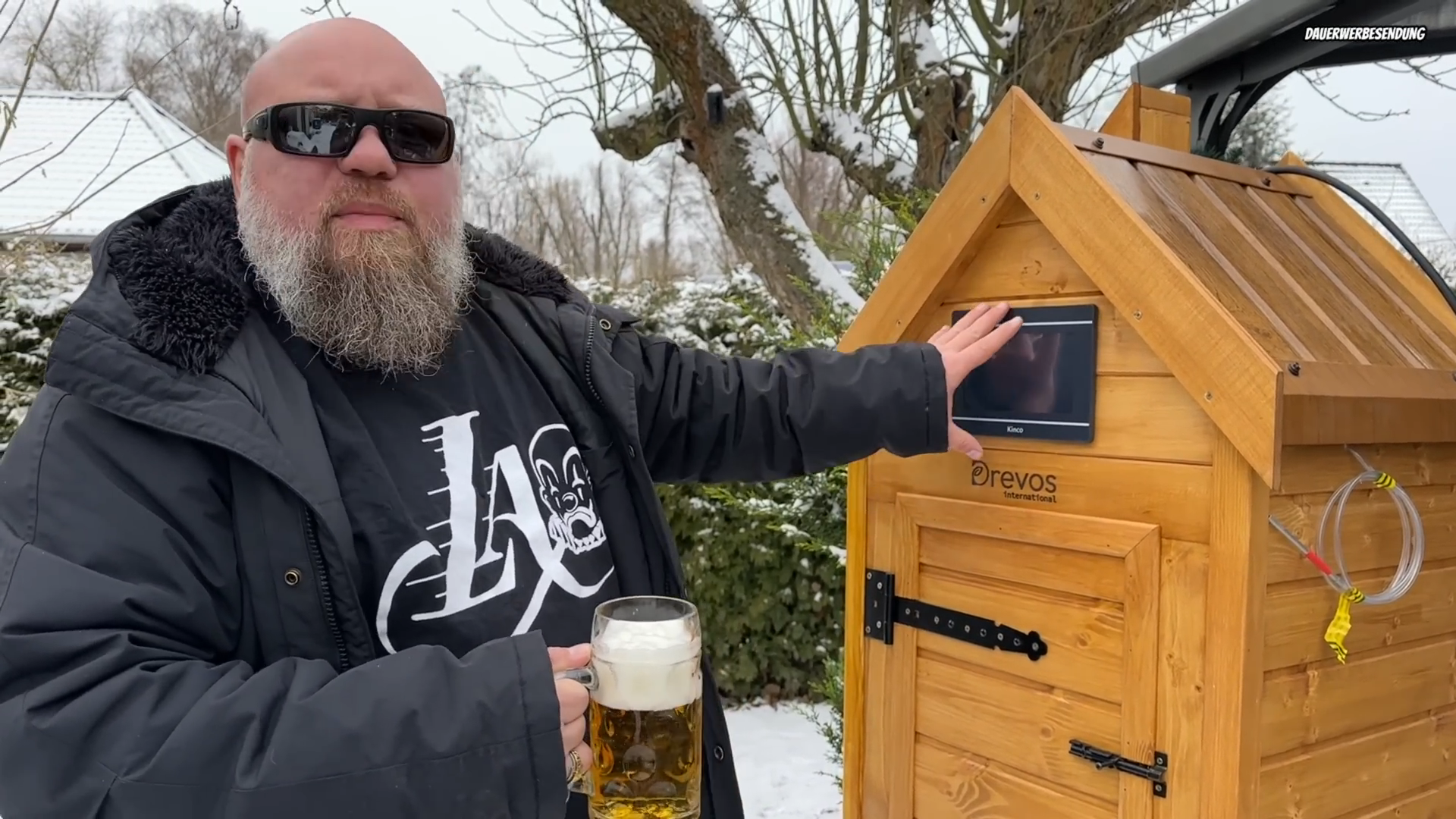Überprüfung und Fischräuchern