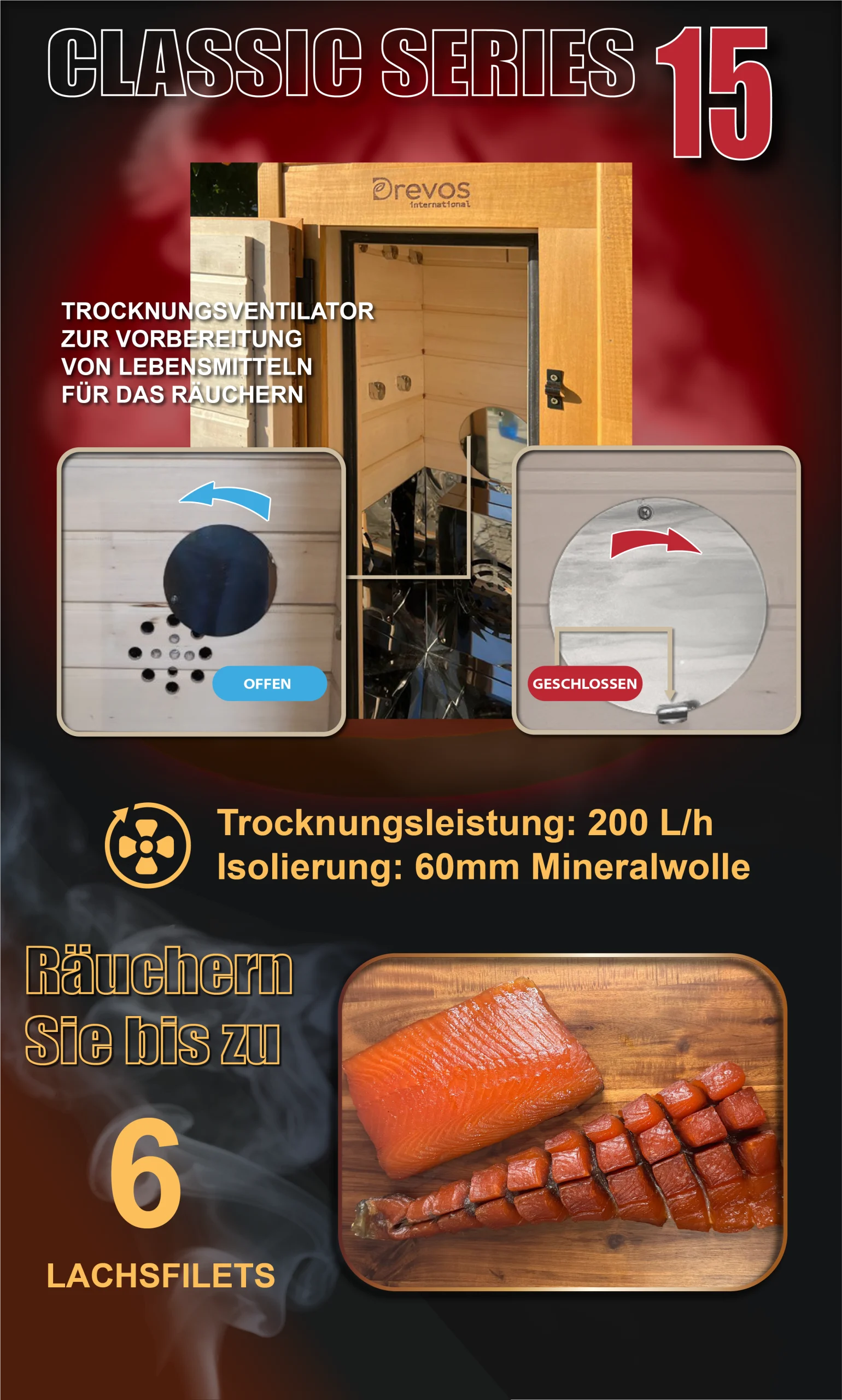 Räucherkammer Classic 15 11