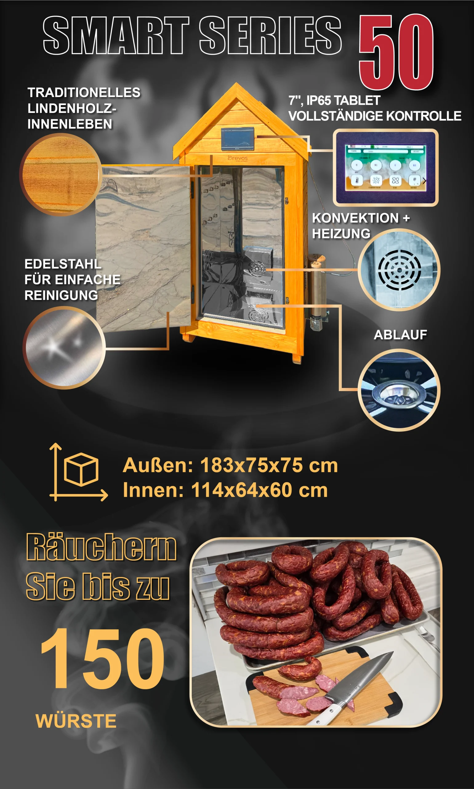 Räucherkammer Smart  50 13