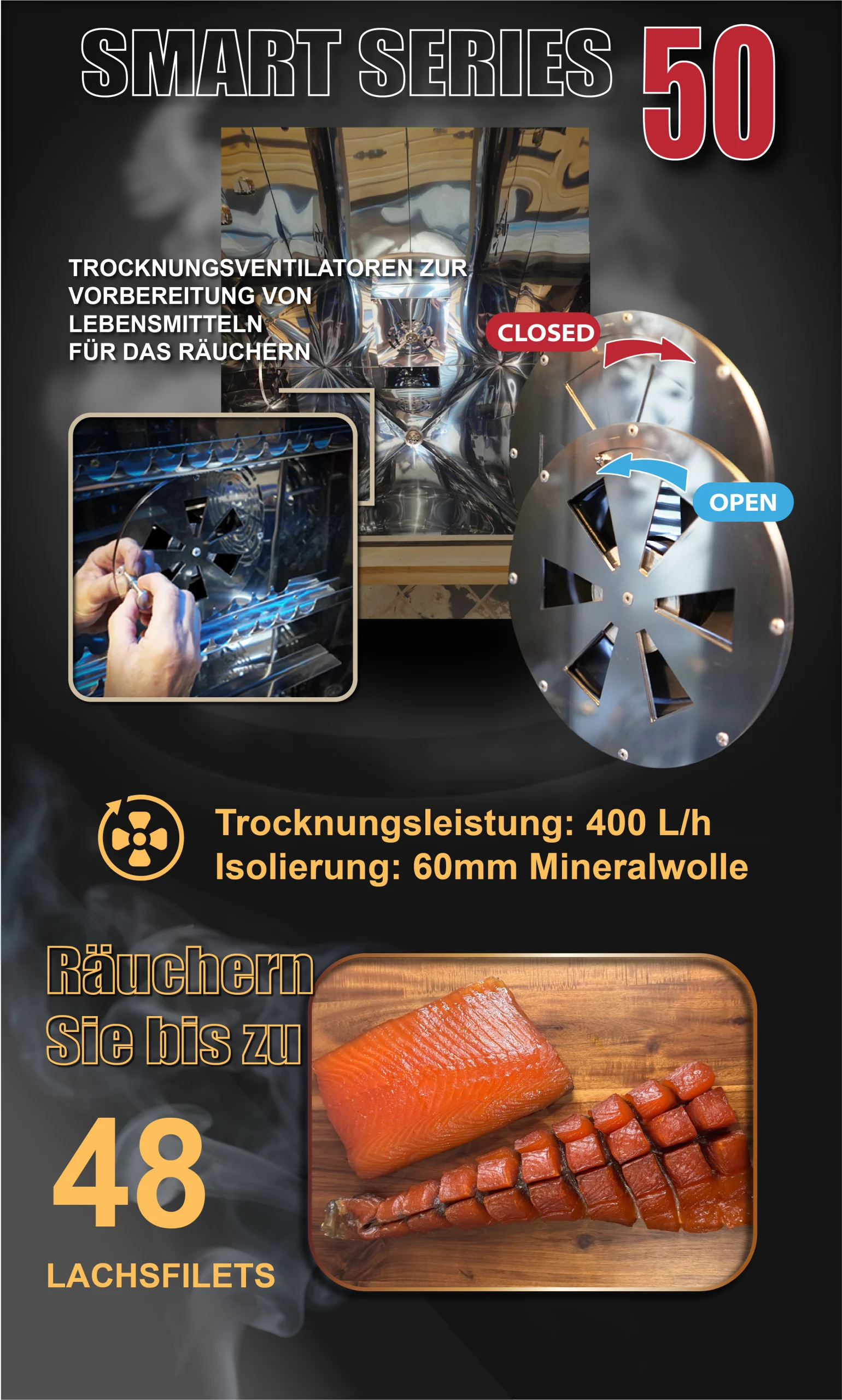 Räucherkammer Smart  50 12